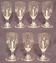 7 antique shot glasses