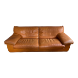 Full grain leather sofa