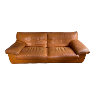 Full grain leather sofa