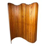 Pine Wood Room Divider by S.N.S.A. , France 1930s.