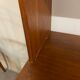 Teak "system" library, suede, 1960