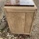 Art Deco chest of drawers in solid oak