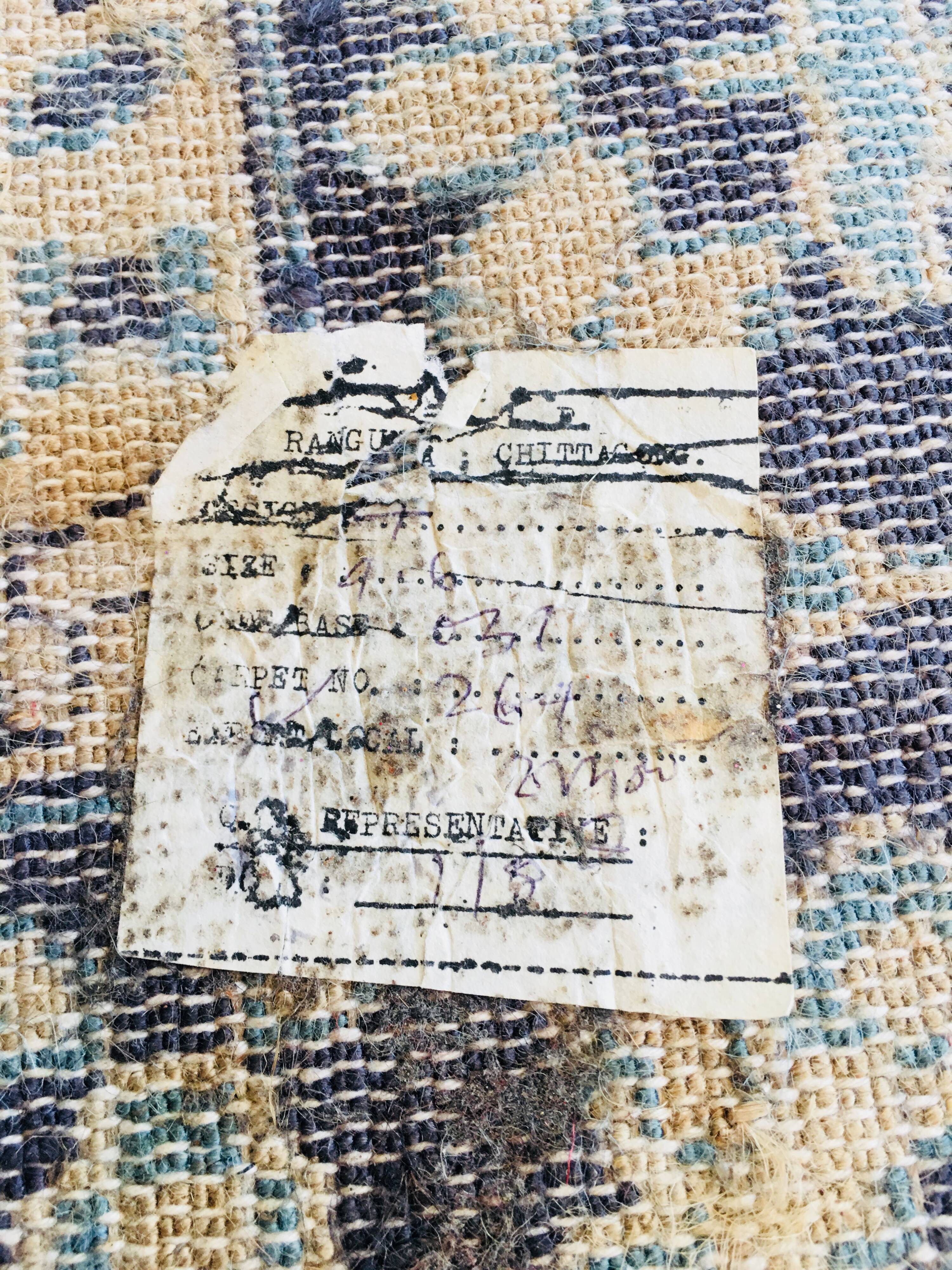 Indian rug 119 X 198 cm