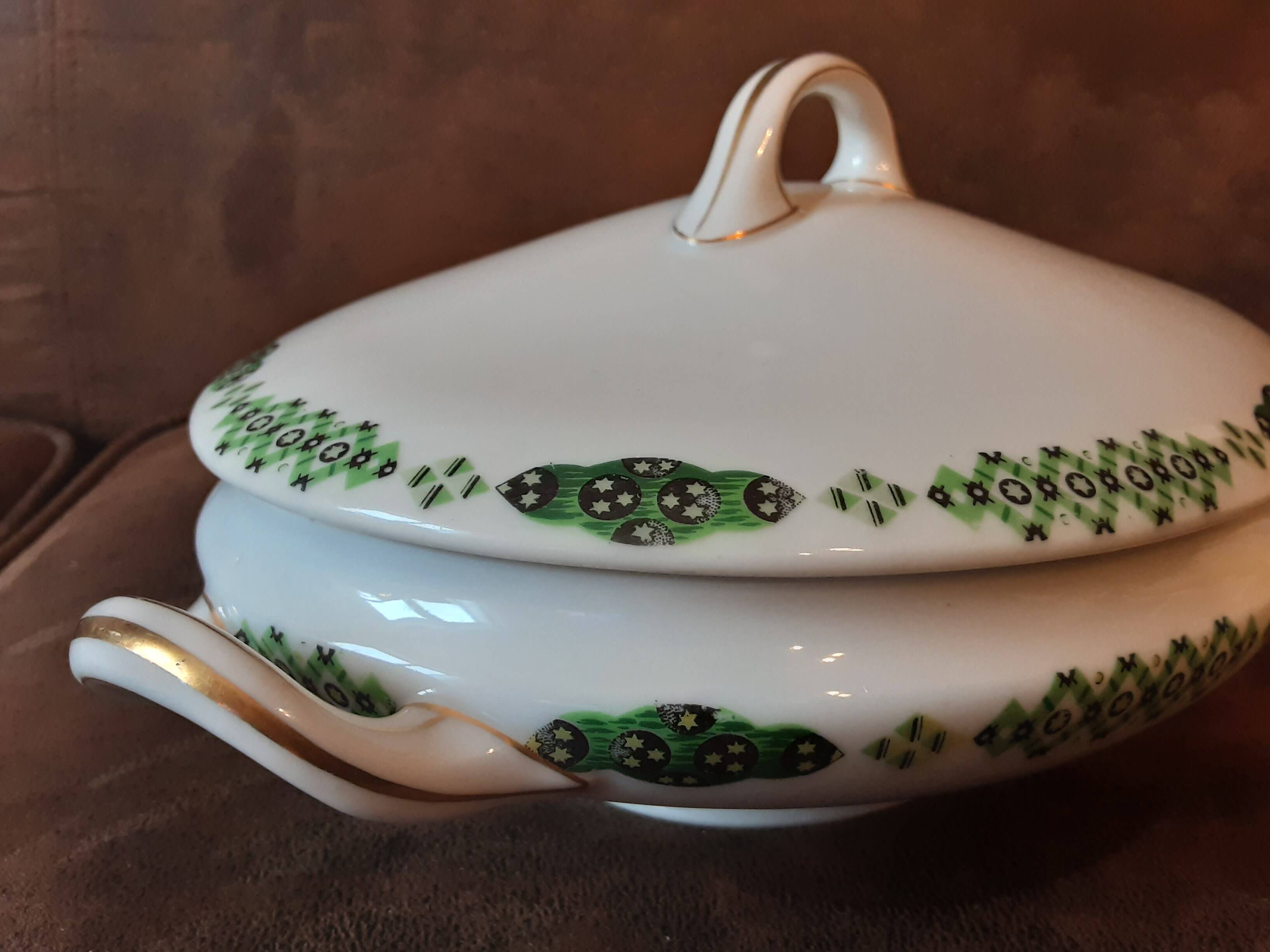 Limoges Porcelain Soup Tureen