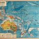 Geographical school Oceania Delagrave 60s map
