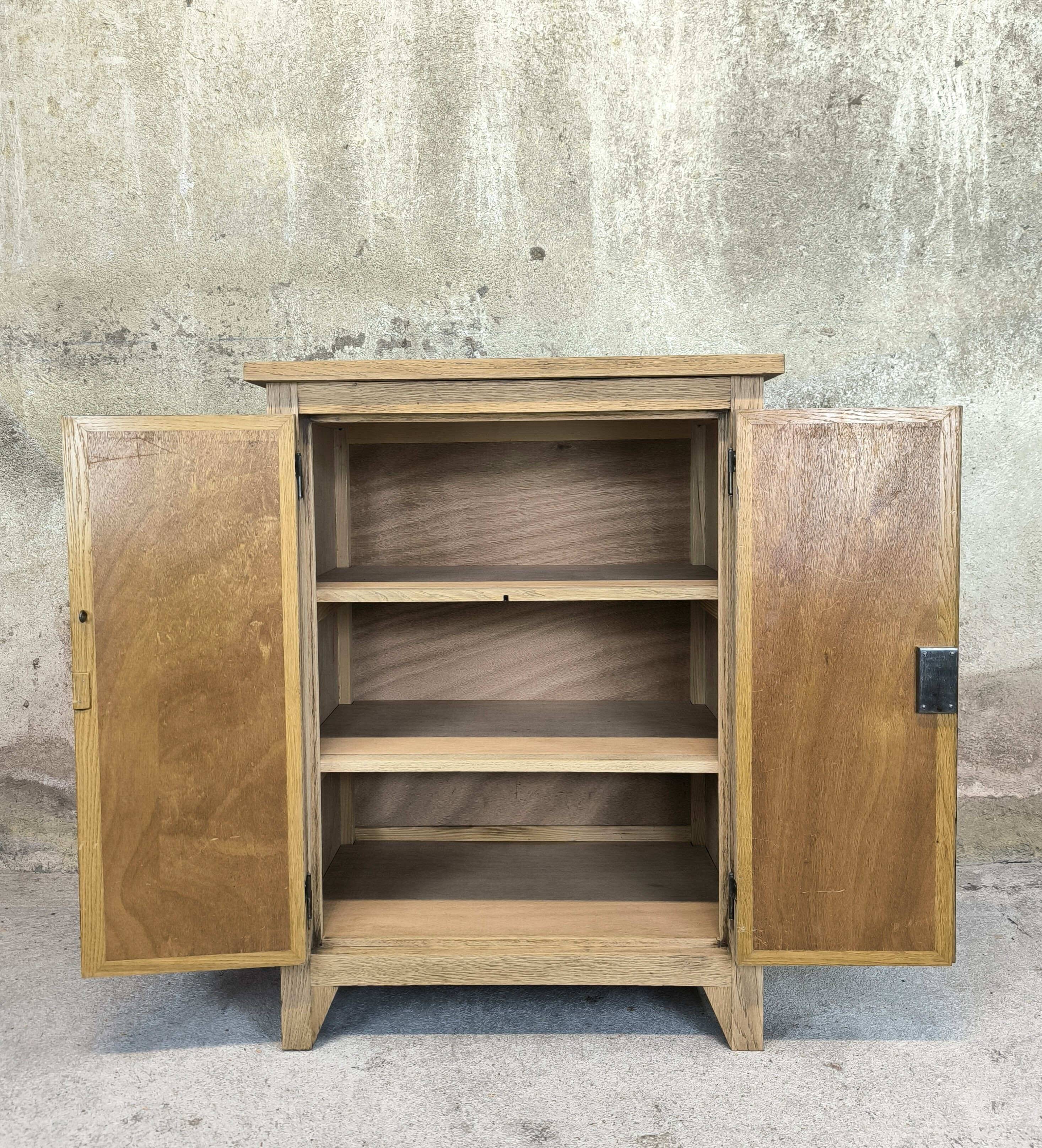 Small vintage two-door sideboard