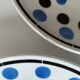 dish and 4 dessert plates K and G Lunéville
