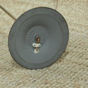 Pair of Bergboms floor lamps, G-024, brass, modern Scandinavian / mid-century style.