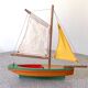 Giraud Sauveur brand half-deep hull basin sailing barge.