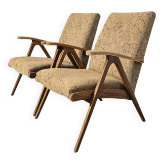 Ensemble de fauteuils du milieu du siècle