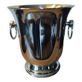 Guy Degrenne stainless steel champagne bucket 18.8