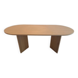Westwing oval wooden table Toni 200×90cm
