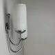 Vintage 1970 asymmetrical double wall light