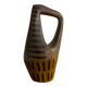 Vase céramique forme libre vintage