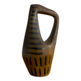 Vase céramique forme libre vintage