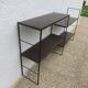 Modular wall string shelf in metal 50s 60s