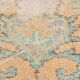 6x9 Pale Orange Oriental Vintage Rug 182x270Cm SK 21429