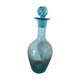 Carafe verre bleu