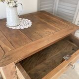 Rustic buffet, jam jar