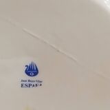 Decorative Floral Plate by Jose Royo Vilar, Spain