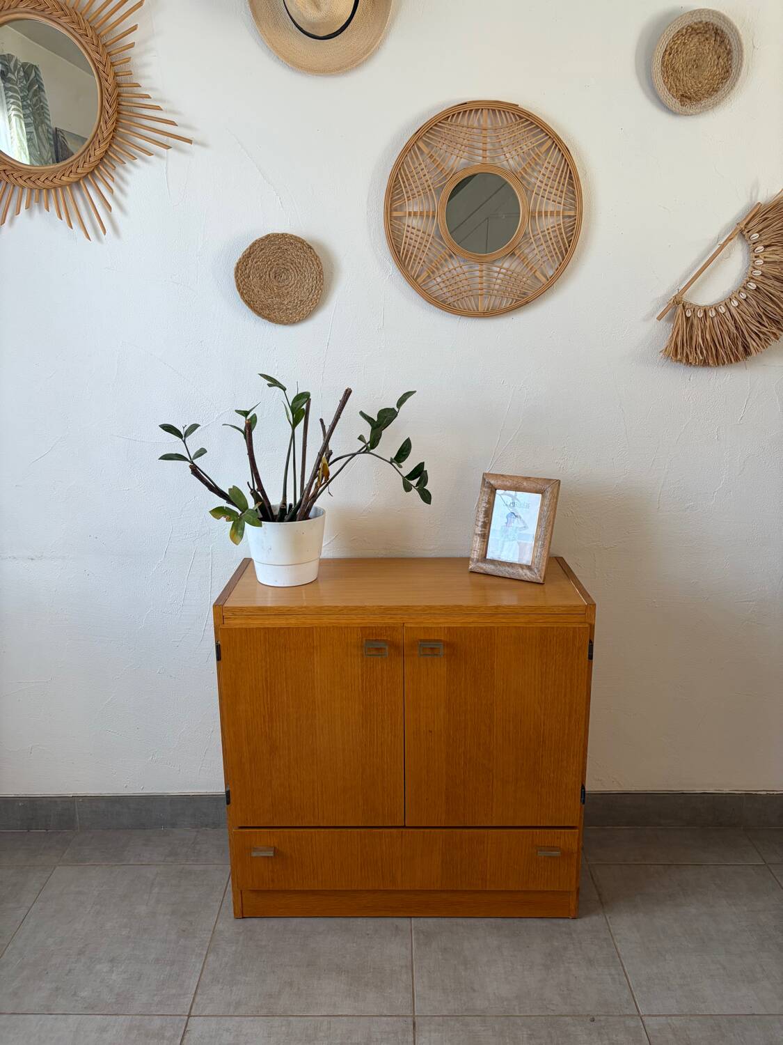 Vintage oak sideboard