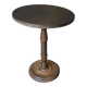 Gueridon, turned wooden side table