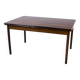 Table à manger extensible en palissandre danois du milieu du siècle