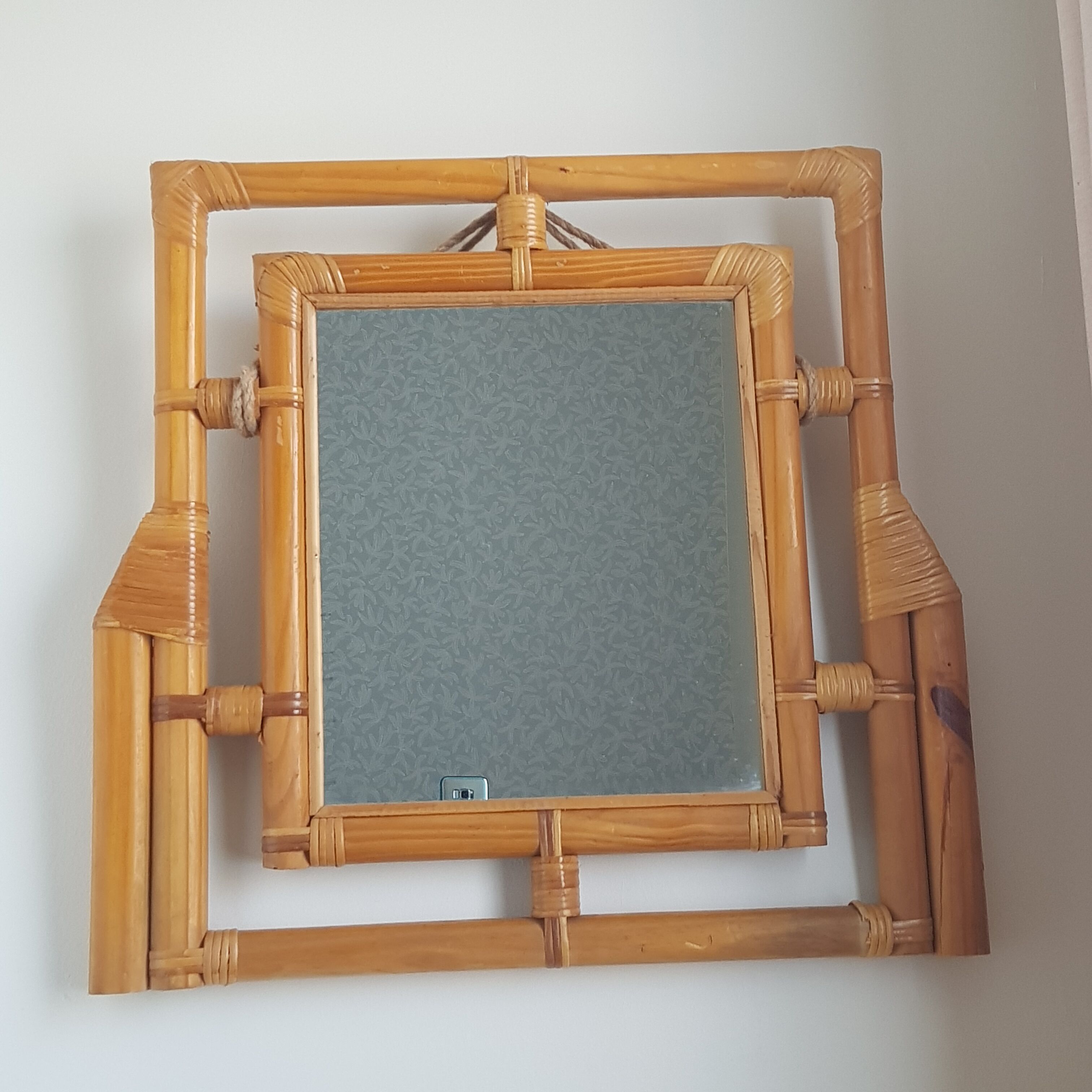 Rattan chest of drawers