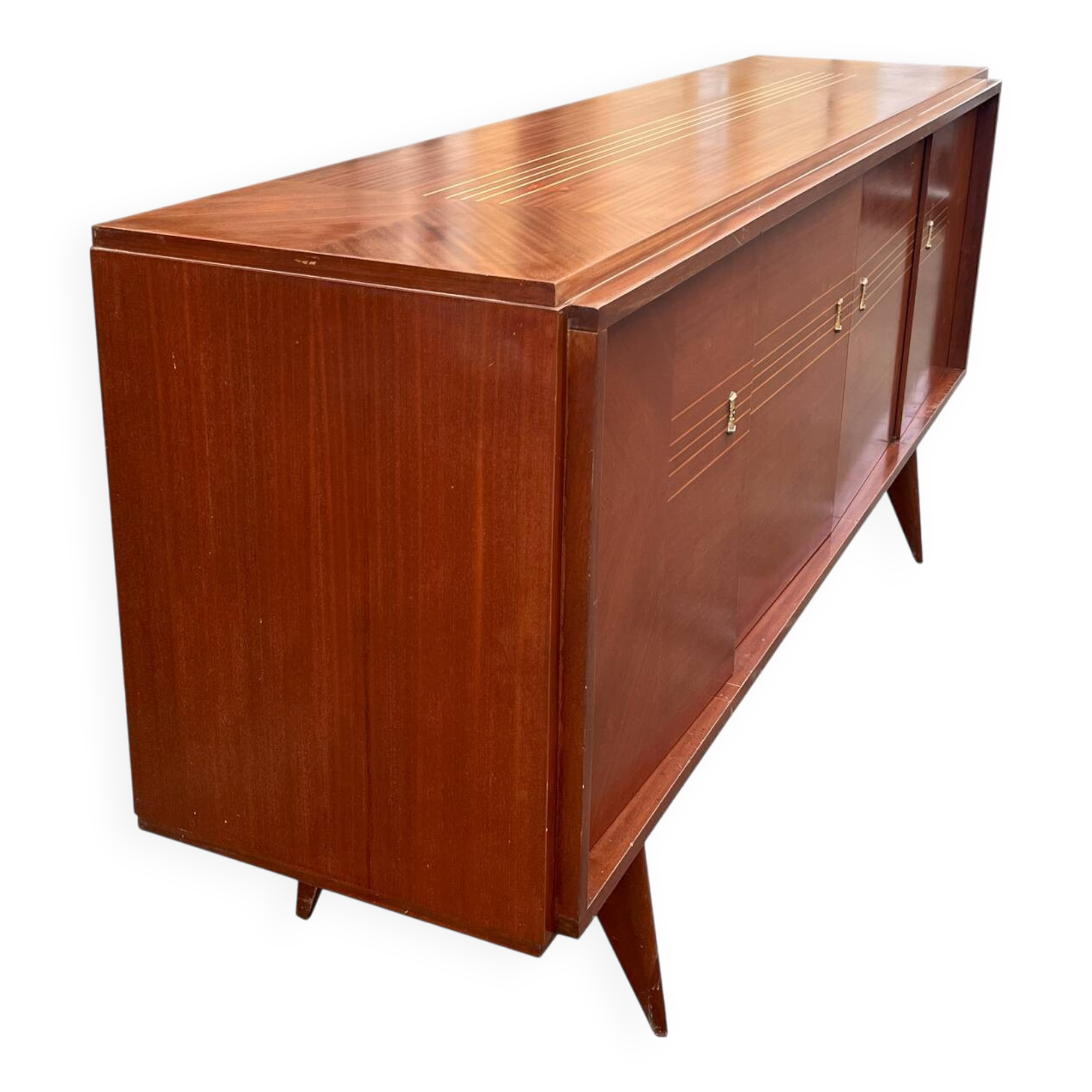Large solid wood sideboard