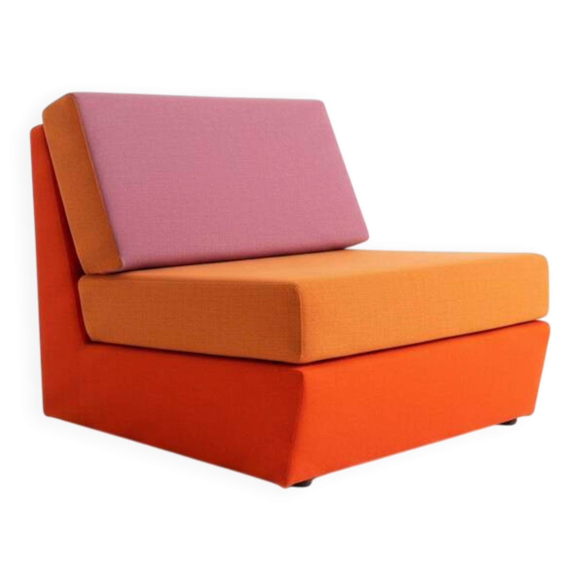 Tricolour armchair