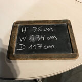 Table ronde patinée