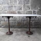 Bistro table marble top 145.5 cm