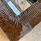 Ceramic mirror Barbara Delfosse La Borne