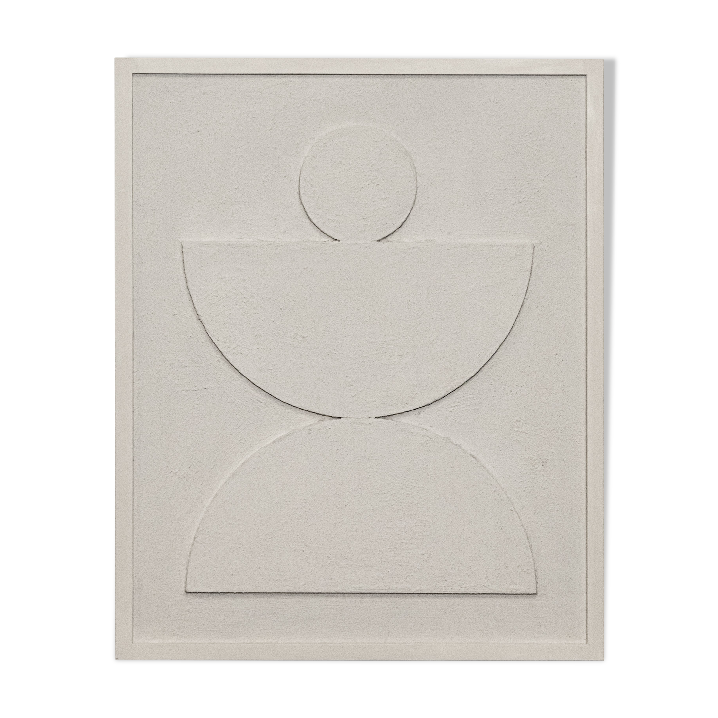 Minimalist relief table W01