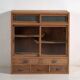 Old Japanese cedar wardrobe – Taishō / Shōwa period (c. 1912-1945) #32
