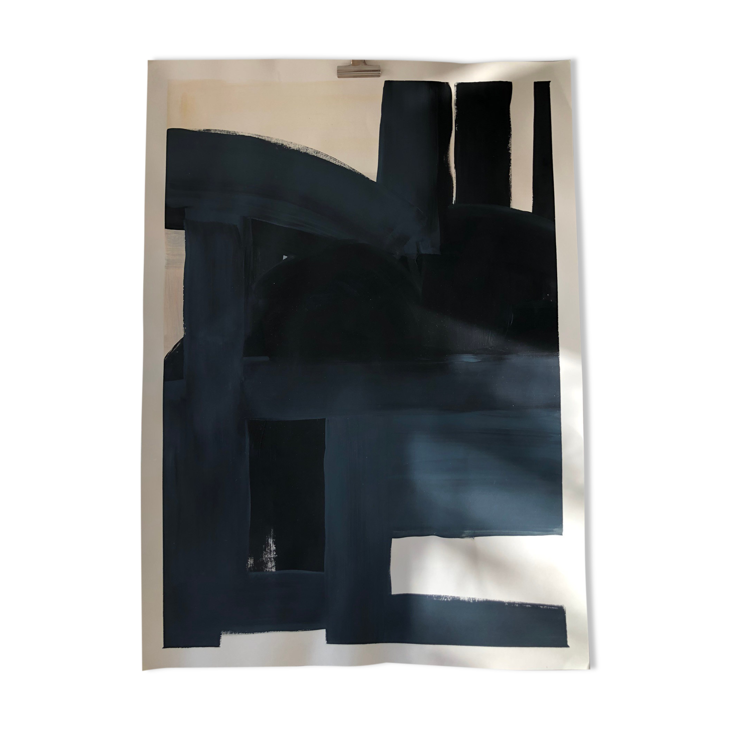 Black 11 original artwork on paper