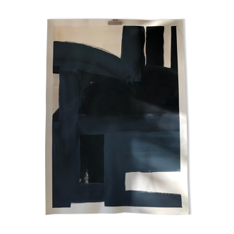 Black 11 original artwork on paper