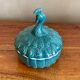 Peacock-shaped jewelry box