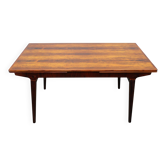 Table à manger extensible danoise du milieu du siècle, Danemark, années 1960.