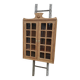 Petite armoire vitrée parisienne