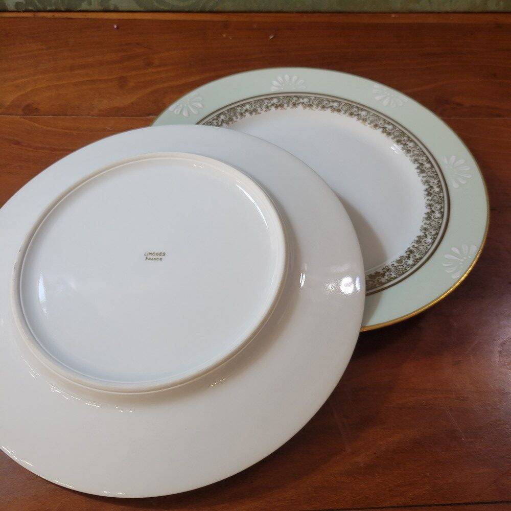 Limoges porcelain dessert service