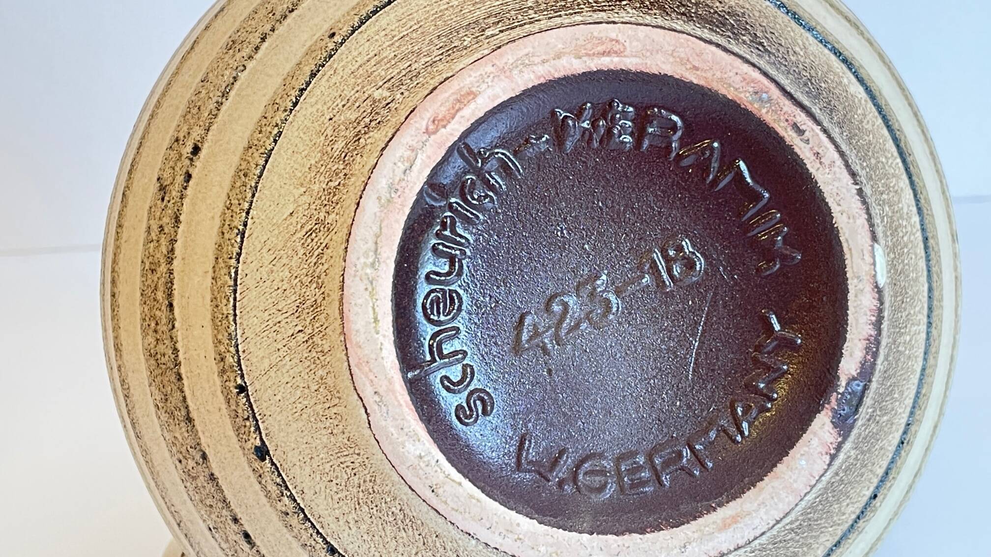 VASE Ceramic WEST GERMANY Vintage