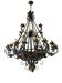Lustre en fer forgé ( grand modèle) 170 × 120 cm