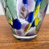 Postmodern glass vase by Hans Jürgen Richartz for the Richartz art collection, 1980s.