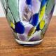 Postmodern glass vase by Hans Jürgen Richartz for the Richartz art collection, 1980s.