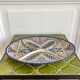 Ancient Moroccan ceramic serving dish