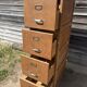 Renovated antique notary's binder