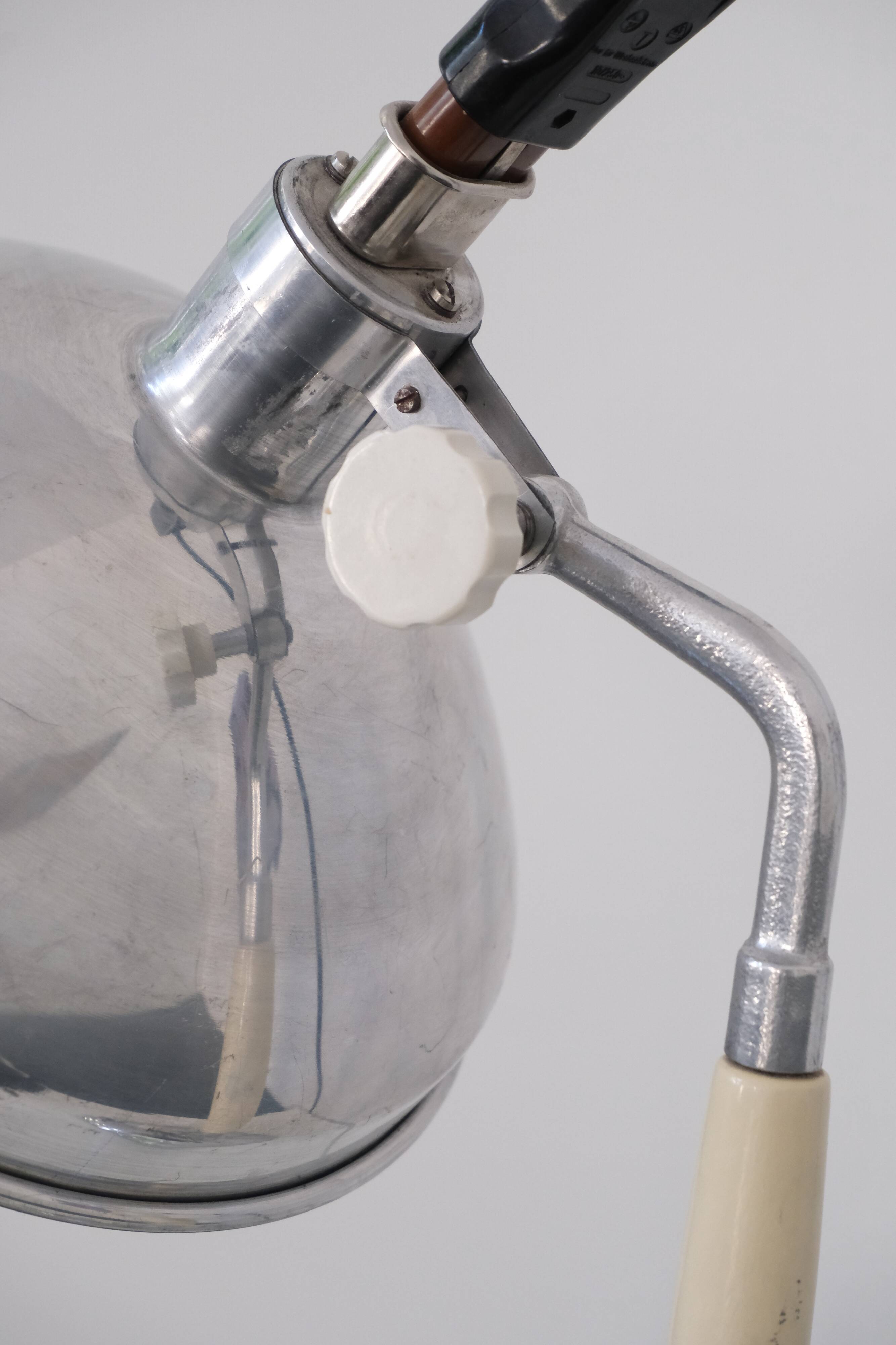 Industrial table lamp by Kurt Rosenthal