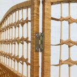 Rattan screen