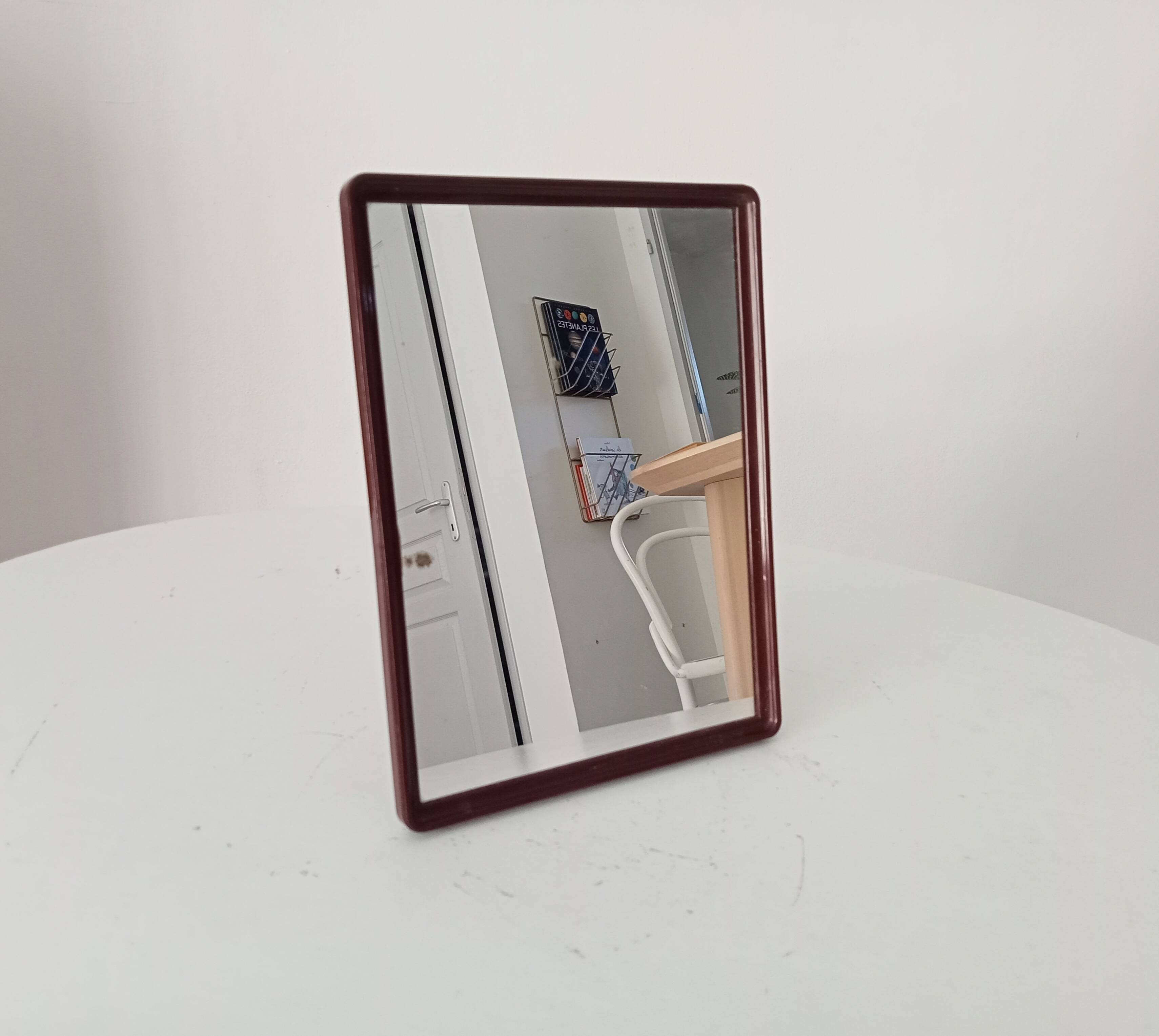 Vintage barber-style mirror from the 70s/80s.